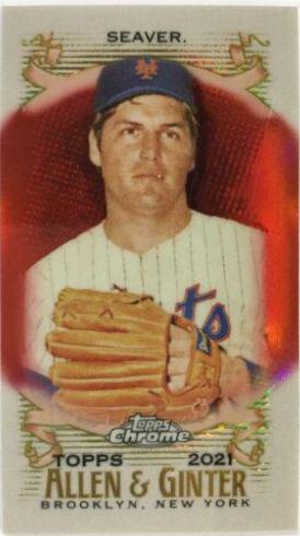 Tom Seaver [Mini Red Refractor] #150
