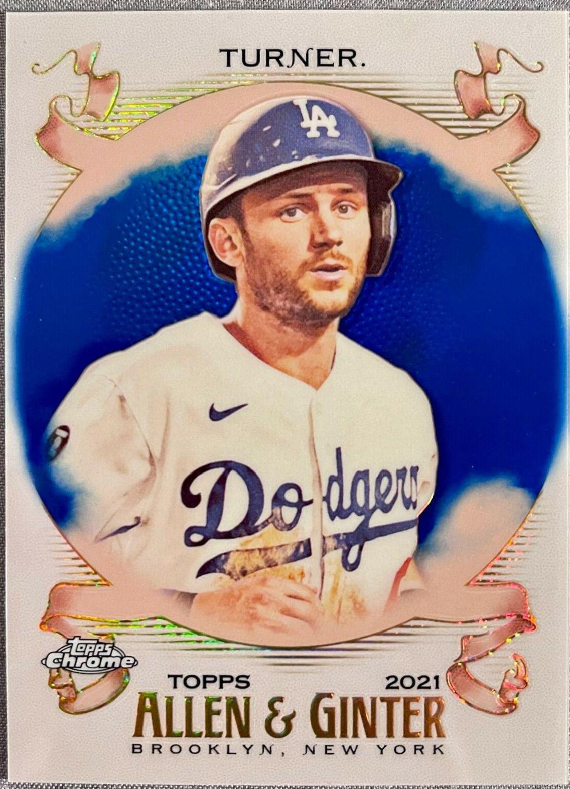 Trea Turner [Blue Refractor] #185