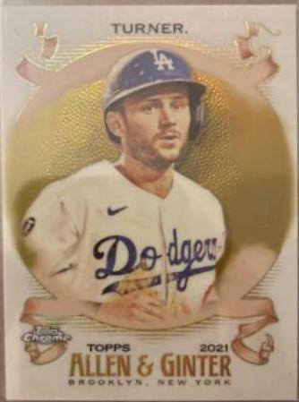 Trea Turner [Gold Refractor] #185