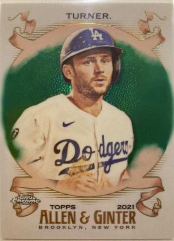 Trea Turner [Green Refractor] #185