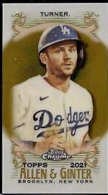 Trea Turner [Mini Gold Refractor] #185