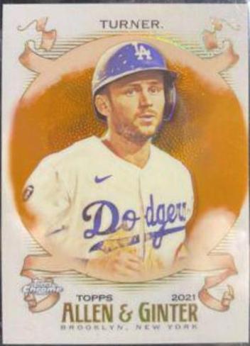 Trea Turner [Orange Refractor] #185