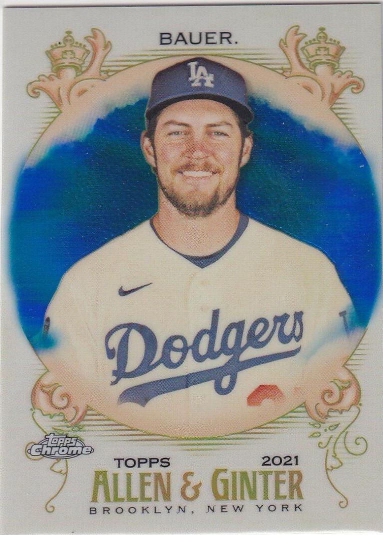 Trevor Bauer [Blue Refractor] #208
