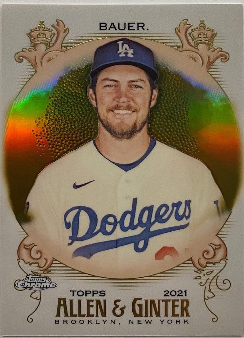 Trevor Bauer [Gold Refractor] #208