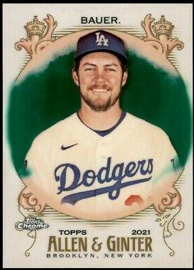 Trevor Bauer [Green Refractor] #208