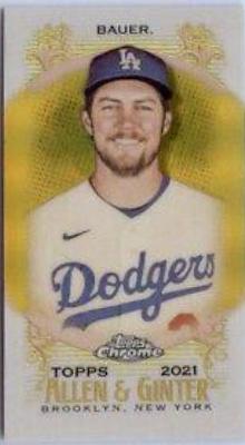 Trevor Bauer [Mini Gold Refractor] #208