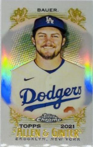 Trevor Bauer [Mini Orange Refractor] #208
