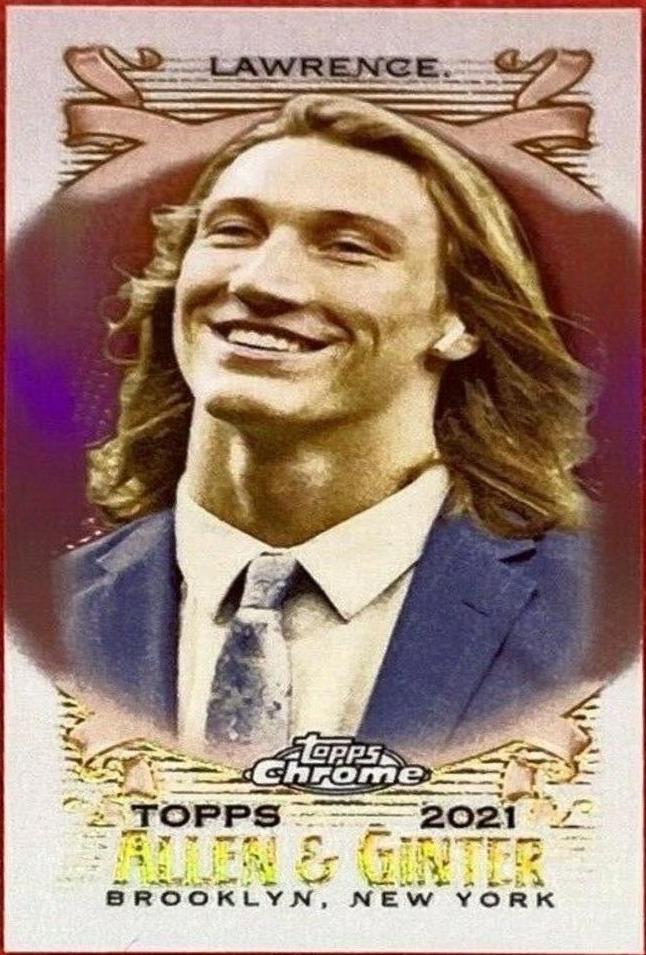 Trevor Lawrence [Mini Orange Refractor] #279