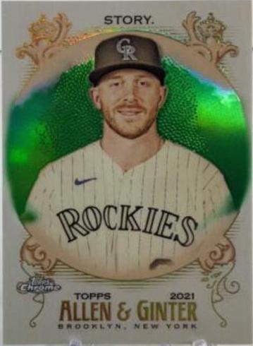 Trevor Story [Green Refractor] #128