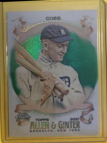 Ty Cobb [Green Refractor] #160