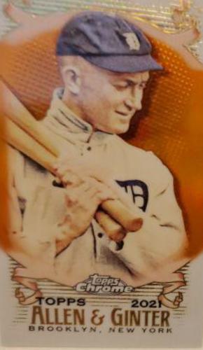 Ty Cobb [Mini Orange Refractor] #160