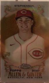 Tyler Stephenson [Mini Gold Refractor] #299