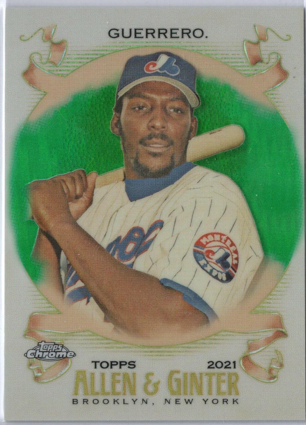 Vladimir Guerrero [Green Refractor] #69