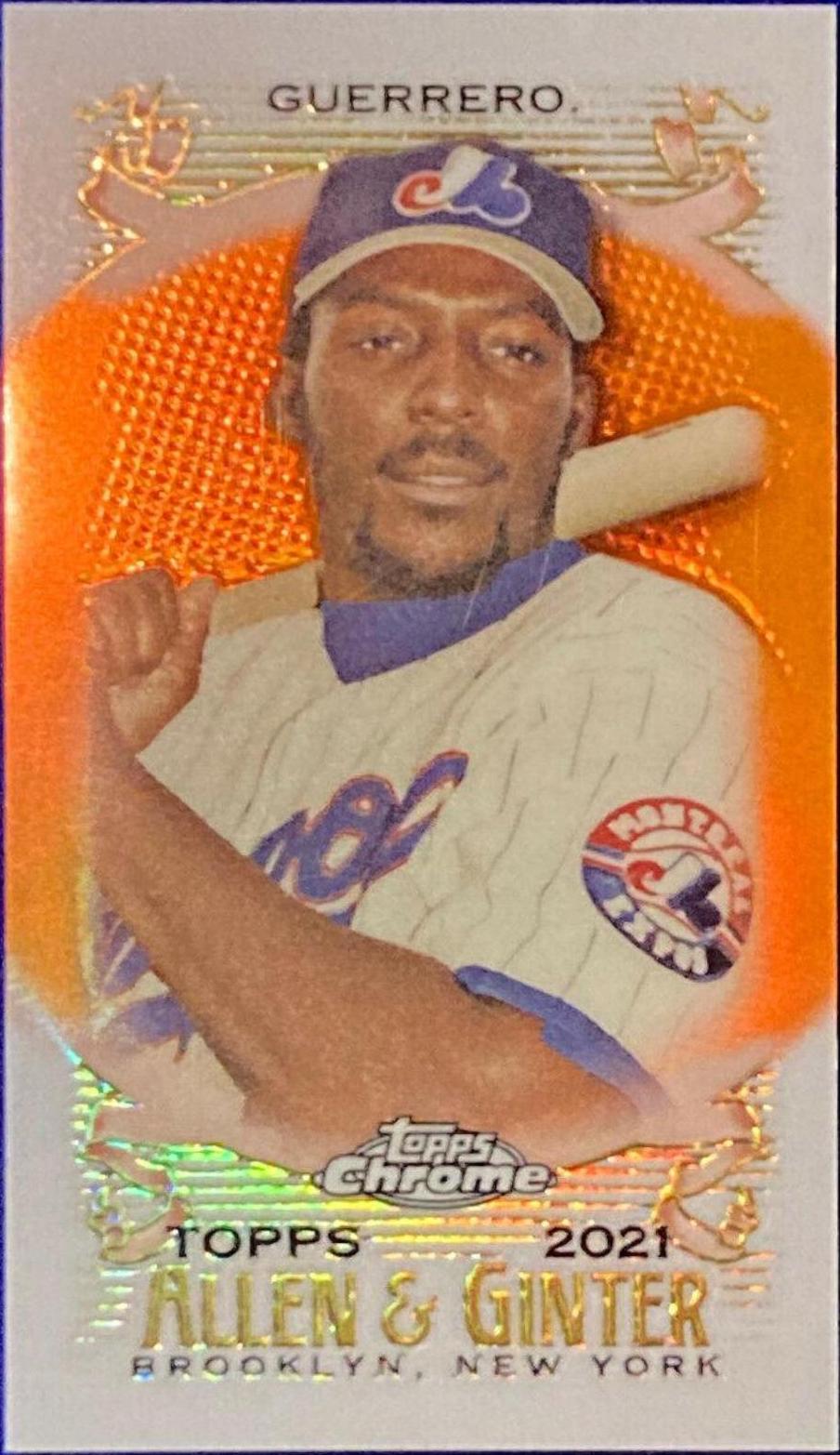 Vladimir Guerrero [Mini Orange Refractor] #69