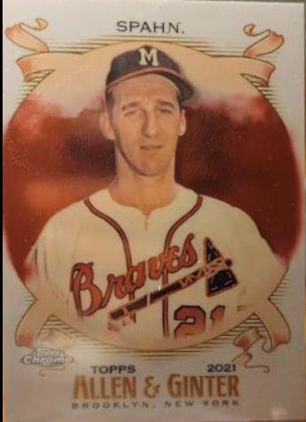 Warren Spahn [Red Refractor] #59