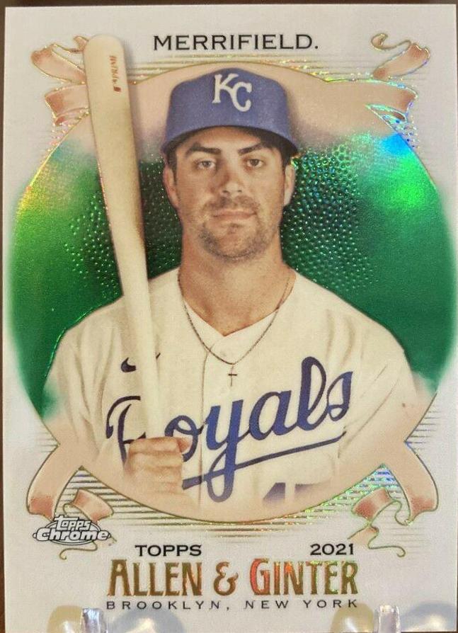 Whit Merrifield [Green Refractor] #179