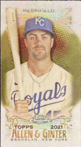 Whit Merrifield [Mini Gold Refractor] #179
