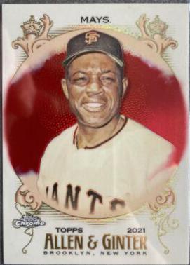 Willie Mays [Red Refractor] #96
