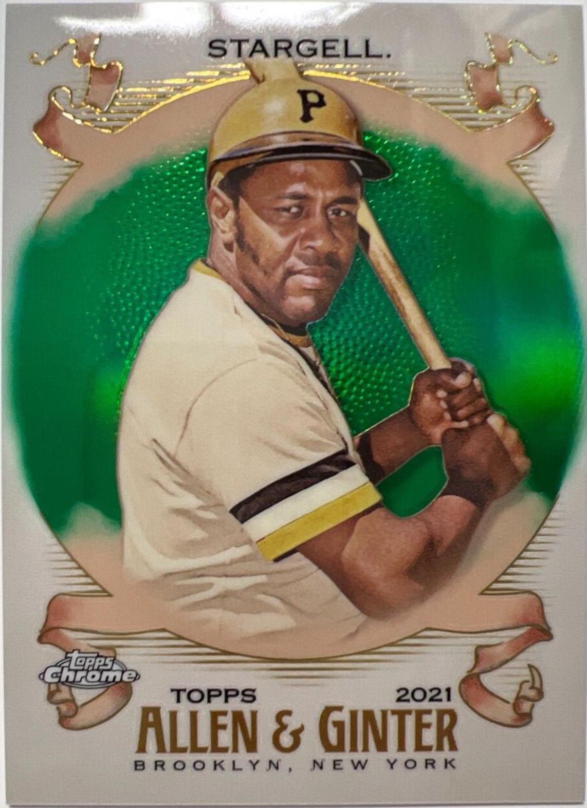 Willie Stargell [Green Refractor] #62
