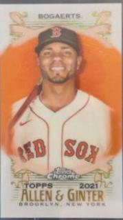 Xander Bogaerts [Mini Orange Refractor] #31