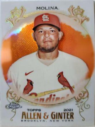 Yadier Molina [Orange Refractor] #91