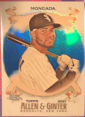 Yoan Moncada [Blue Refractor] #152