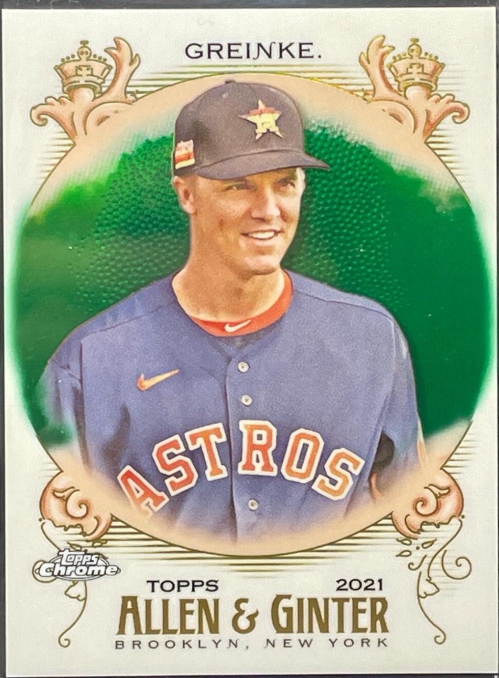 Zack Greinke [Green Refractor] #172