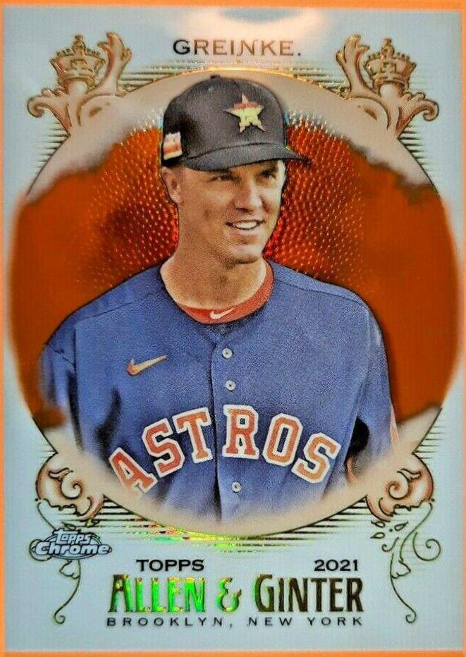 Zack Greinke [Orange Refractor] #172