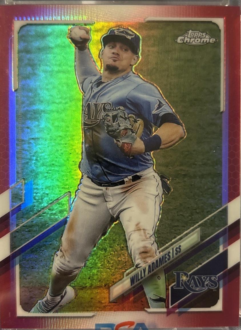 Willy Adames [Red Refractor] #75