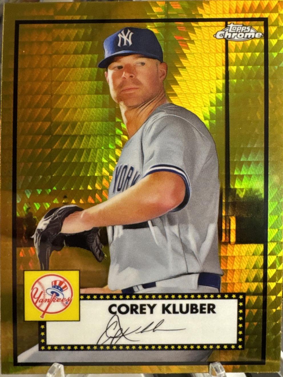 Corey Kluber [Gold Prism Refractor] #426