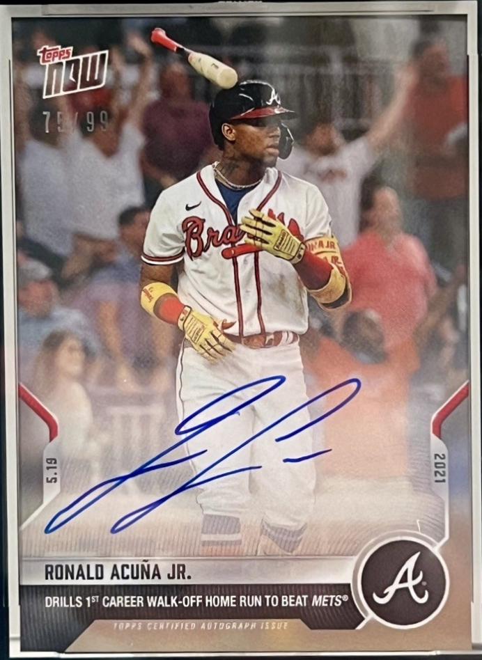 Ronald Acuna Jr. [Autograph] #234A