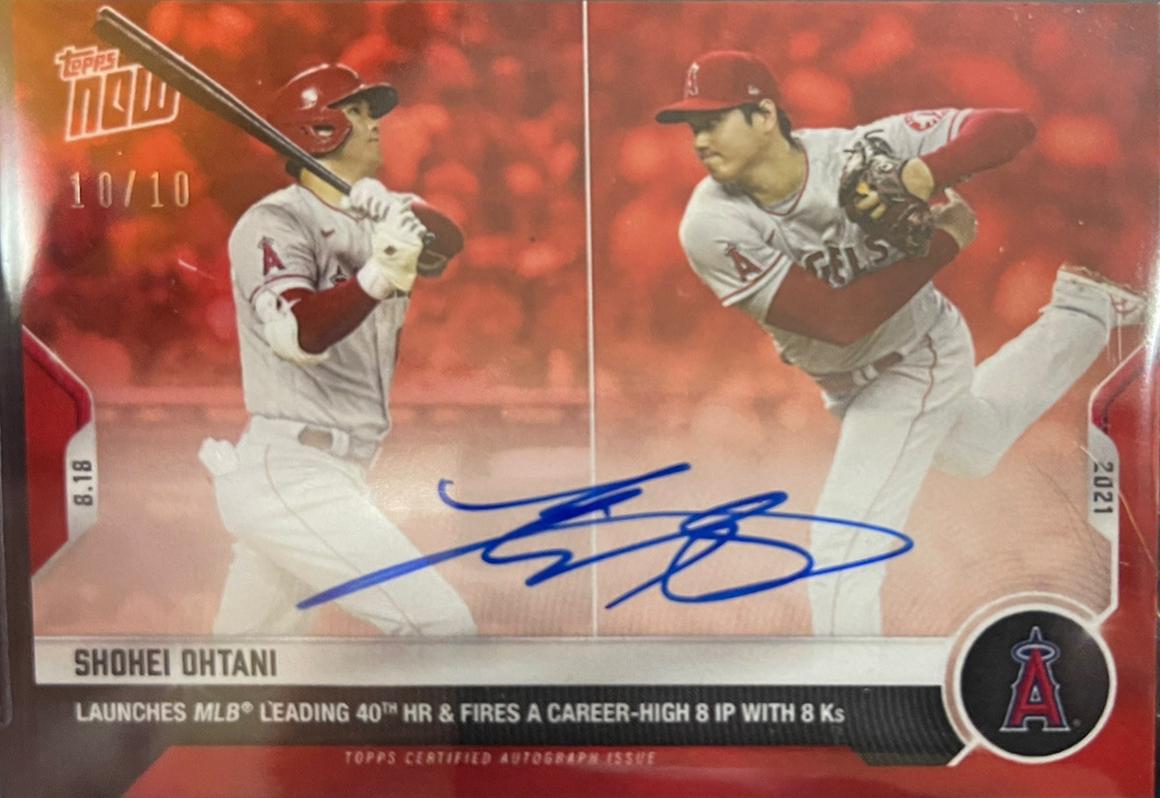 Shohei Ohtani [Autograph] #677D