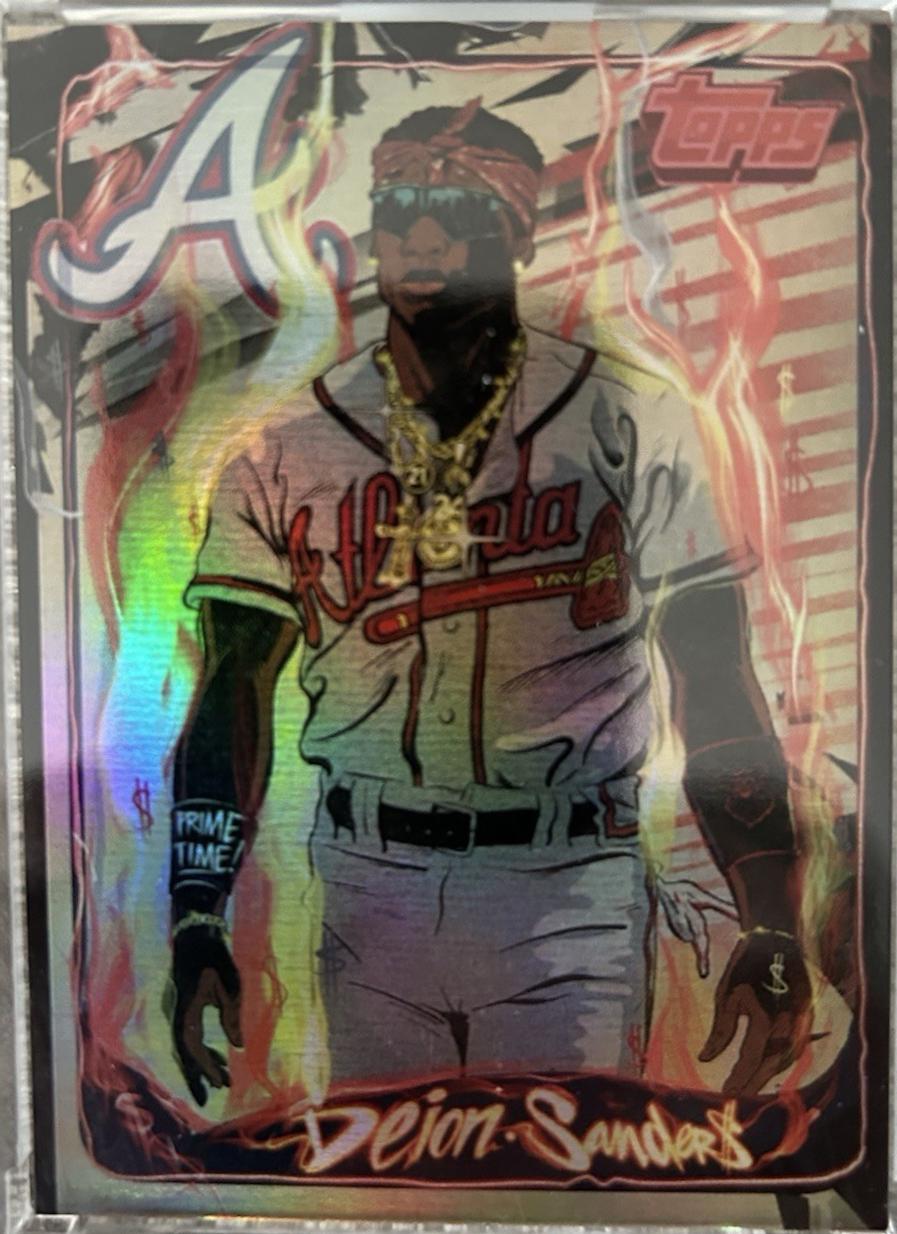 Deion Sanders [Rainbow Foil] #793