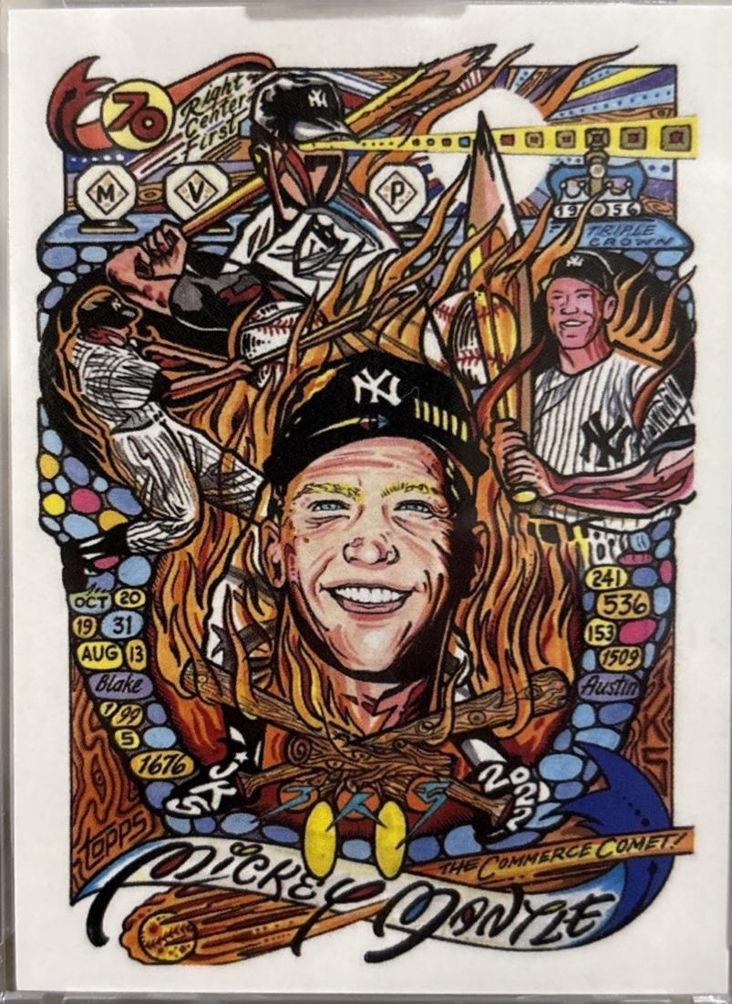 Mickey Mantle [Gold Frame] #885