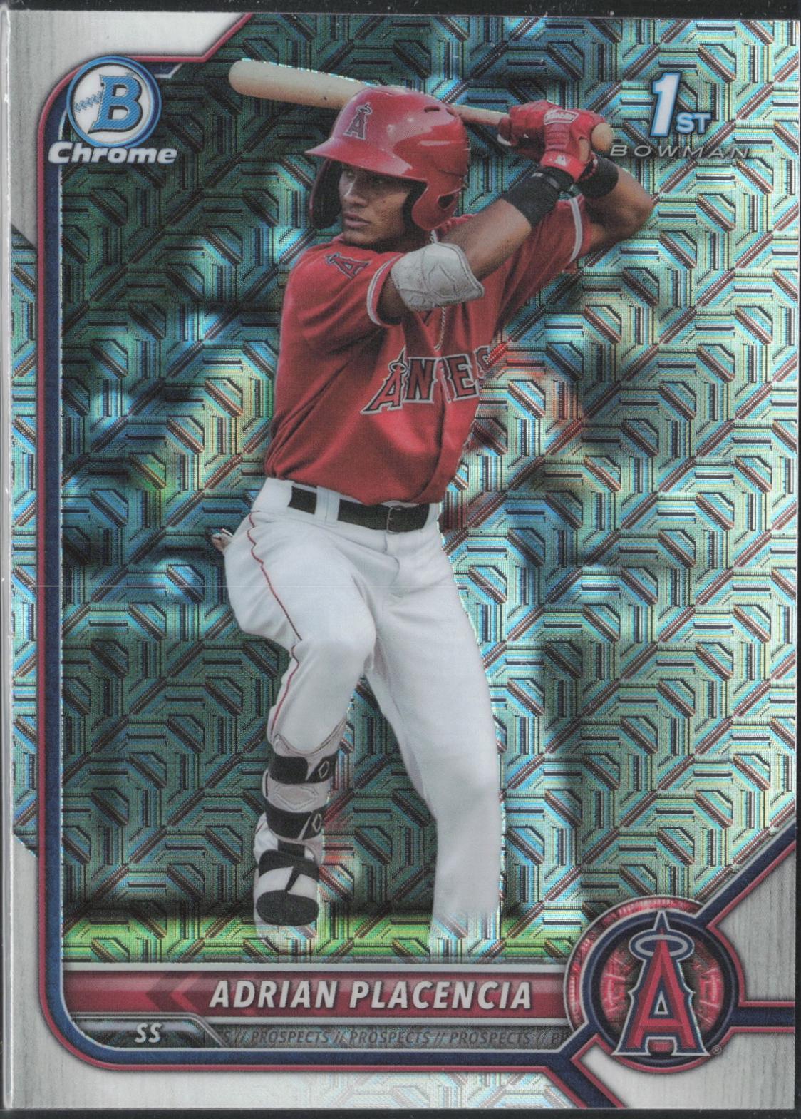 Adrian Placencia [Fuchsia Pink Mojo Refractor] #BCP-205