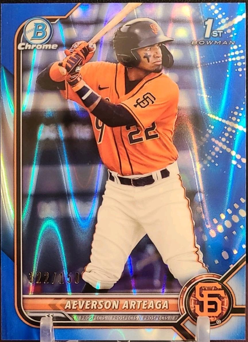 Aeverson Arteaga [Blue RayWave Refractor] #BCP-82
