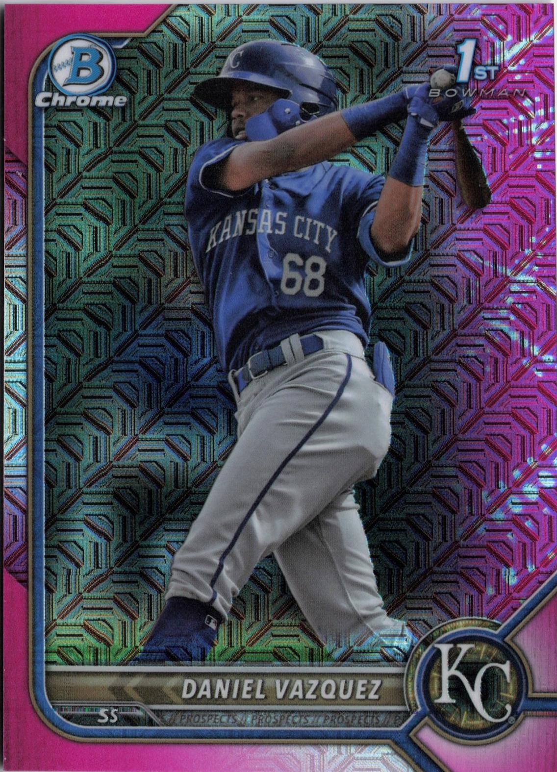 Daniel Vazquez [Fuchsia Pink Shimmer Refractor] #BCP-199