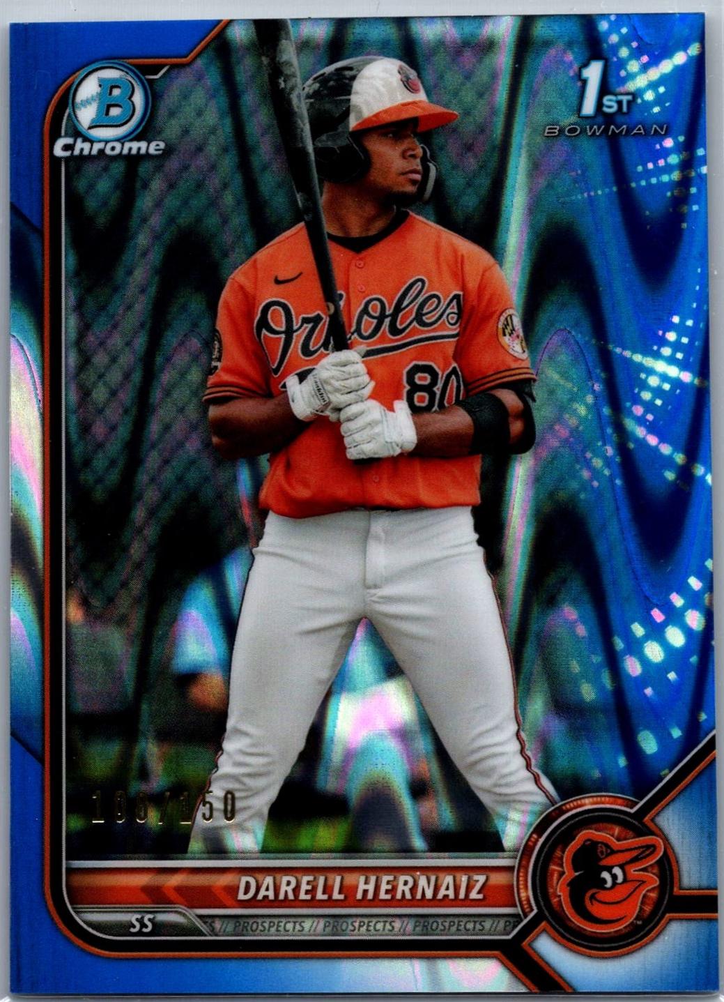 Darell Hernaiz [Blue RayWave Refractor] #BCP-27