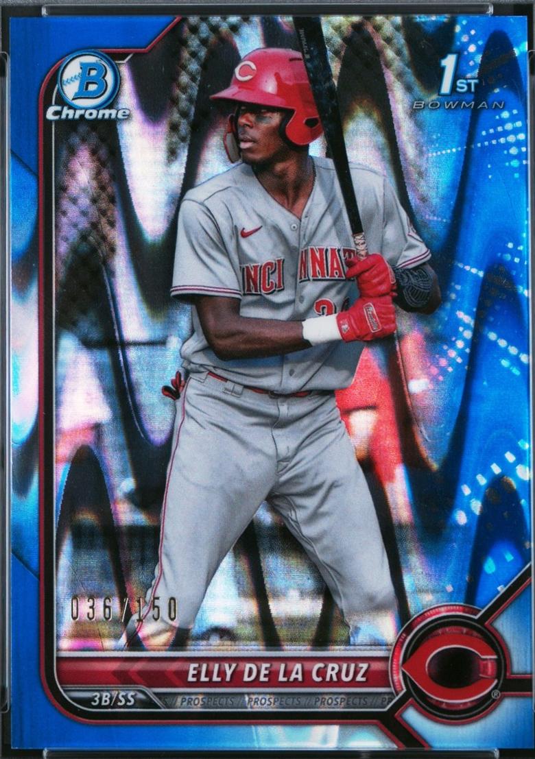 Elly De LA Cruz [Blue RayWave Refractor] #BCP-50