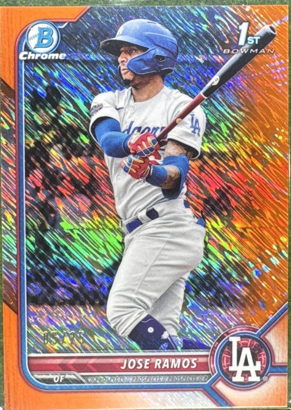 Jose Ramos [Orange Shimmer Refractor] #BCP-129