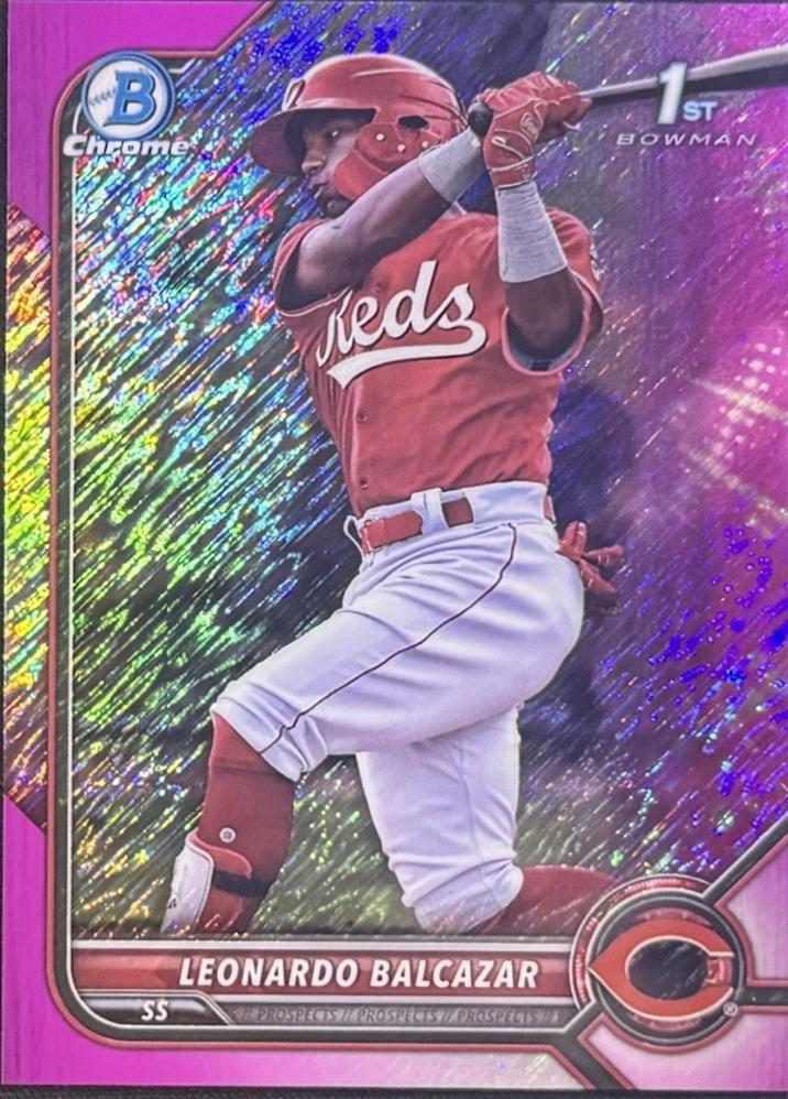 Leonardo Balcazar [Fuchsia Pink Shimmer Refractor] #BCP-179