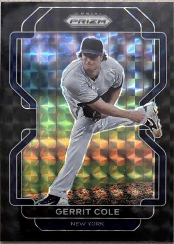 Gerrit Cole [Black Finite Prizm] #20