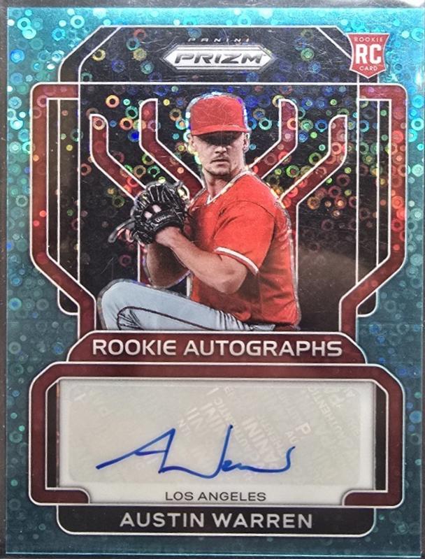 Austin Warren [Teal Donut Circles Prizm] #RA-AU