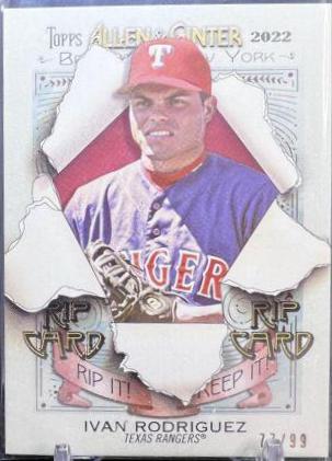Ivan Rodriguez [Mini Metal] #19