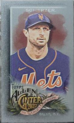 Max Scherzer [X Mini Black] #132