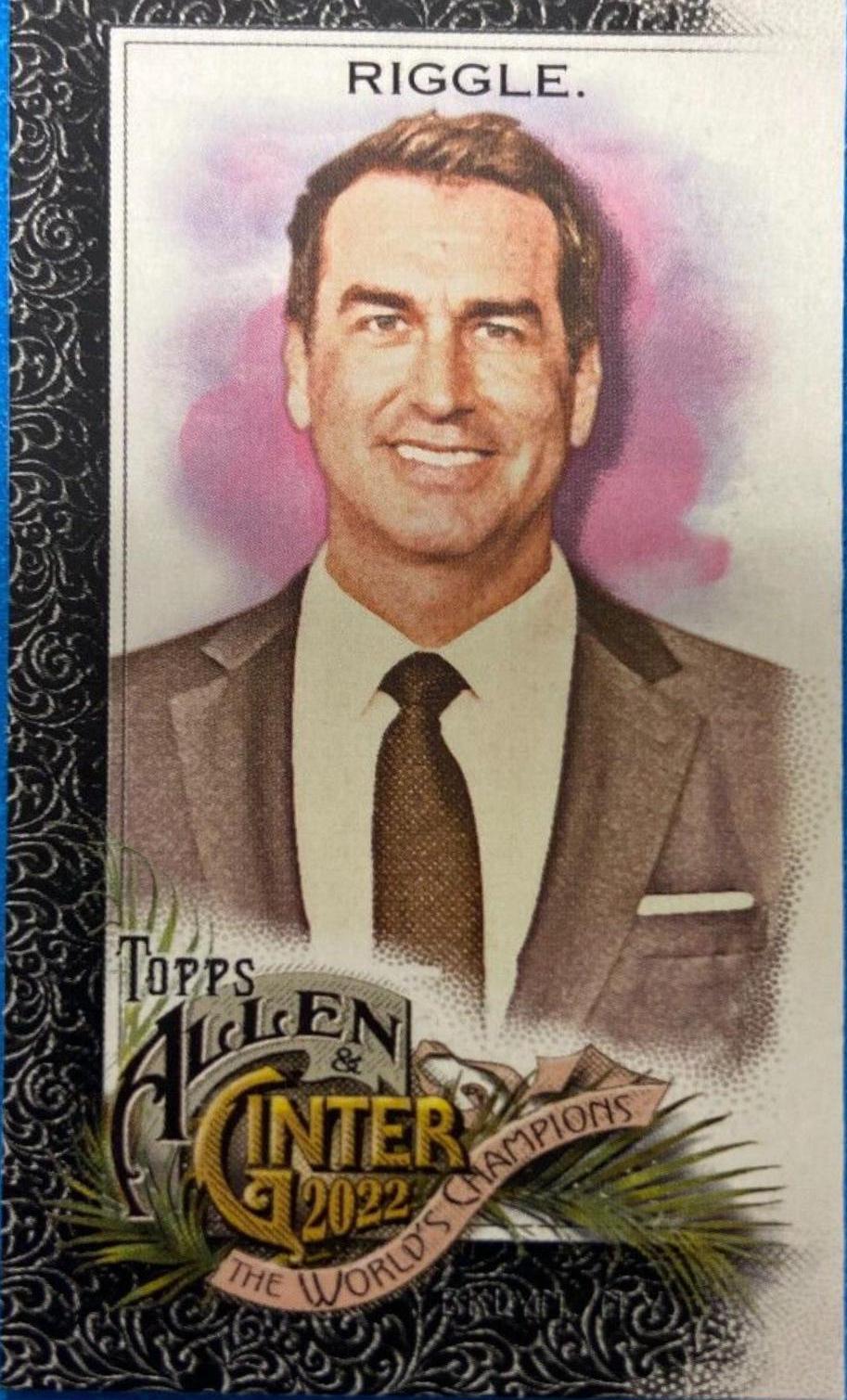 Rob Riggle [Mini Black Border] #189
