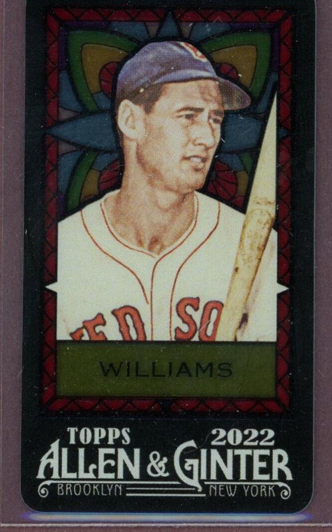 Ted Williams [Mini Exclusive Stained Glass] #388