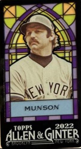 Thurman Munson [Mini Stained Glass] #33