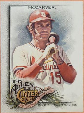 Tim McCarver [Mini A & G Back] #302
