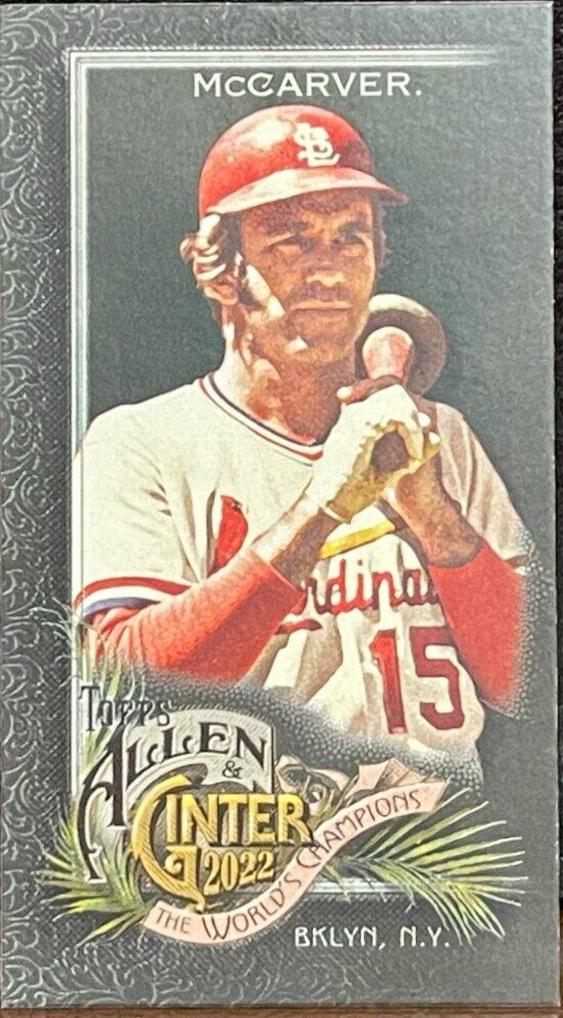 Tim McCarver [X Mini Black] #302